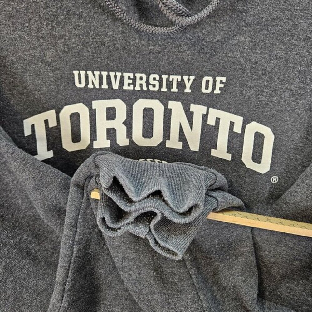 University of Toronto Canada Hoodie Long Sleeve Sweatshirt Pullover Women's Sz M - Picture 7 of 10